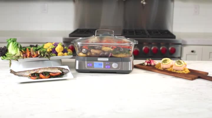 Cuisinart STM-1000 Digital Cook Fresh Digital Glass Steamer